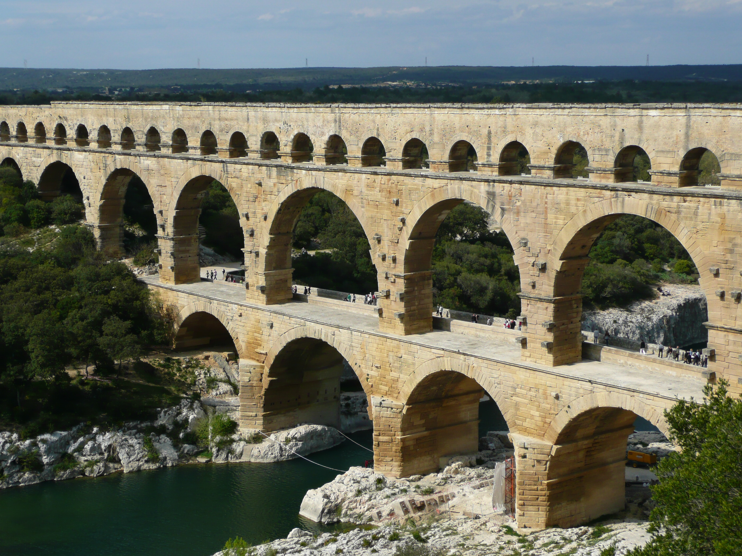 Frankreich Pont du Gard 1 Foto Weber Provence